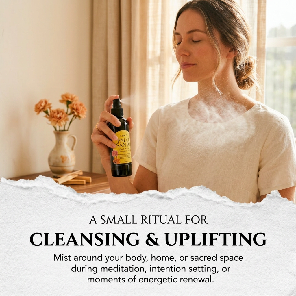 Palo Santo Cleansing Spray — Spiritual Energy Clearing Mist