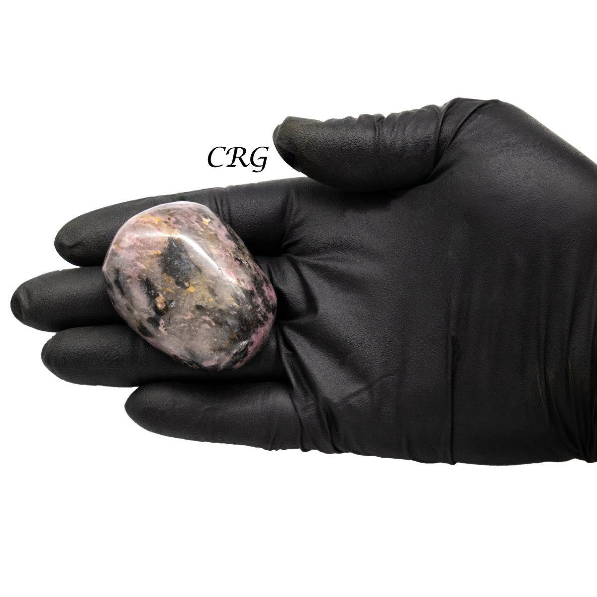 Rhodonite Palm Stones / 1.25-3" AVG - 1 LB. LOT
