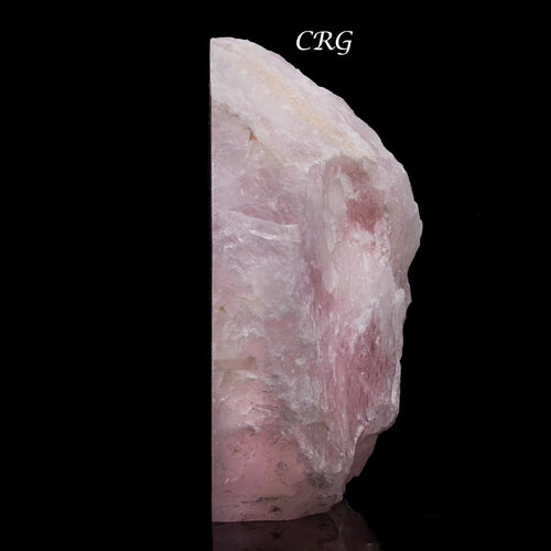 3 KILO LOT - Rose Quartz Cut Base Slabs (One Face Polished) / 4-6" AVG