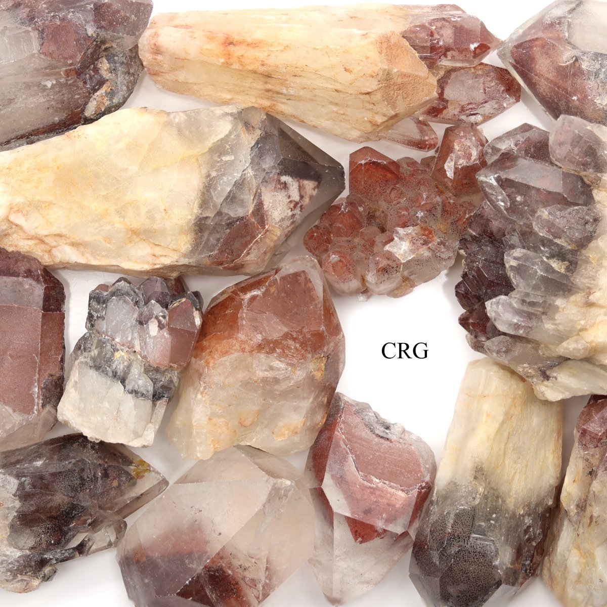 200 GRAM LOT - Red Hematoid Quartz from Zimbabwe / 40-100mm