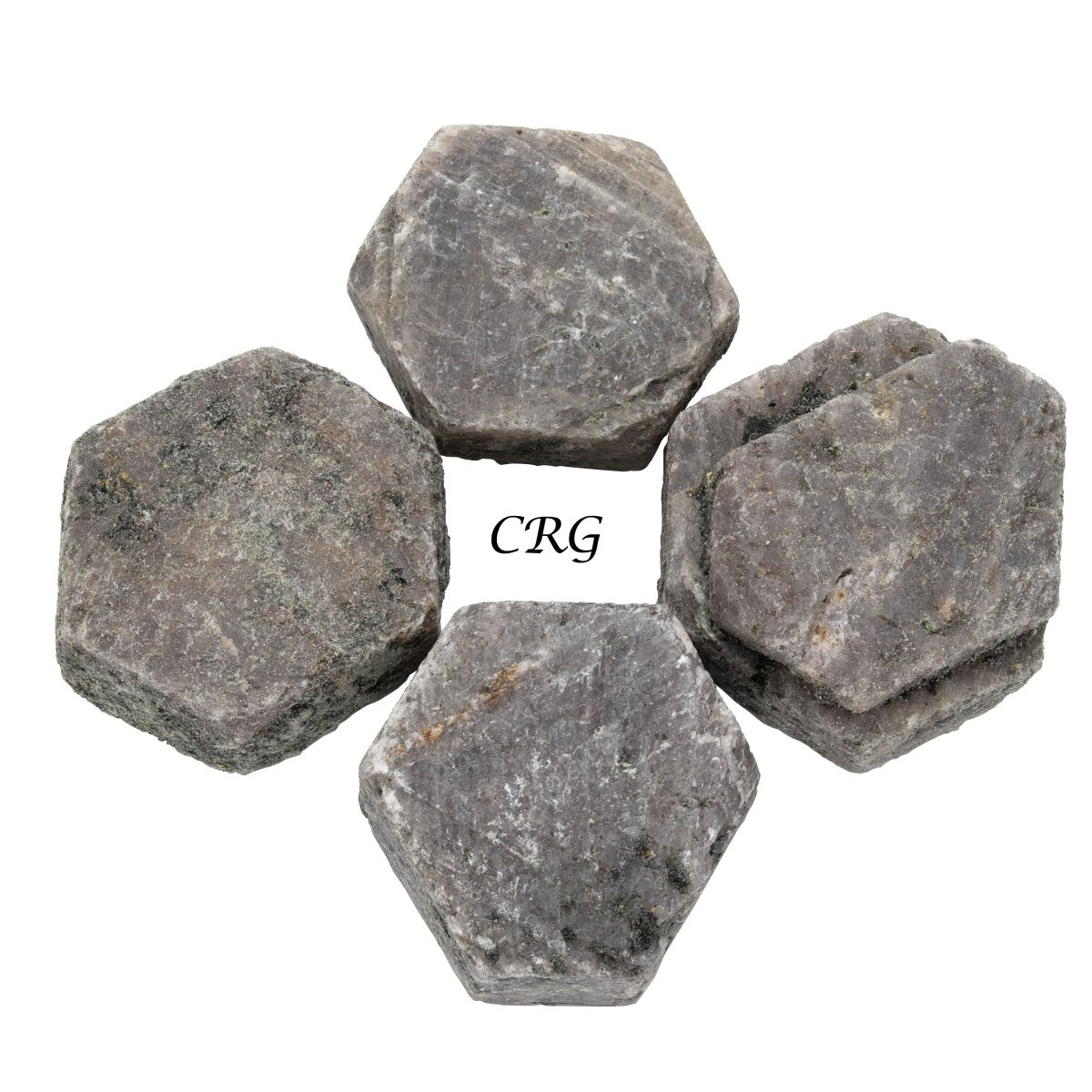 Rough Ruby Corundum Hexagon Crystals / 20-30mm AVG - 1 LB. LOT