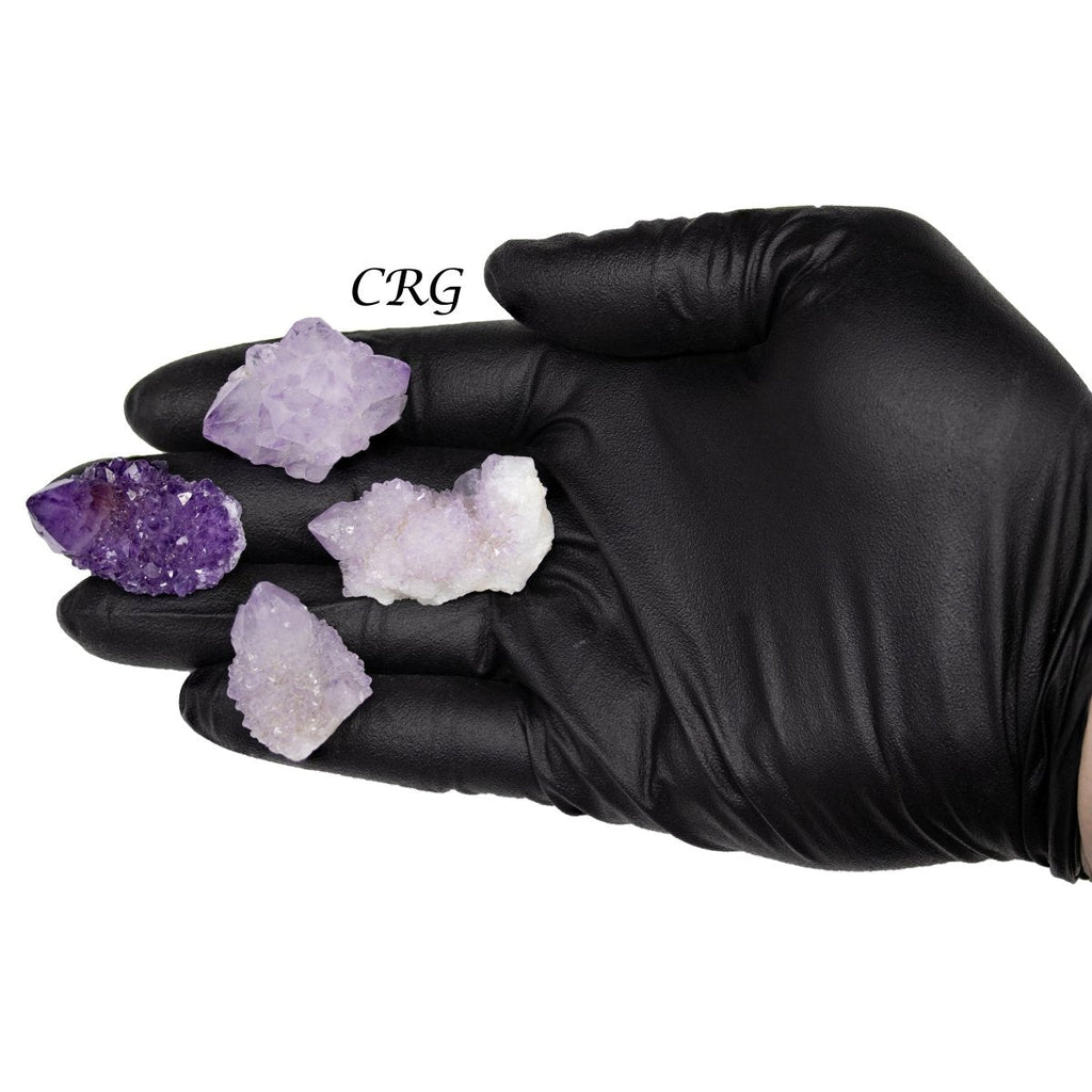 8 OZ LOT - Mixed Spirit Quartz Clusters And Amethyst / 1.5-3" AVG
