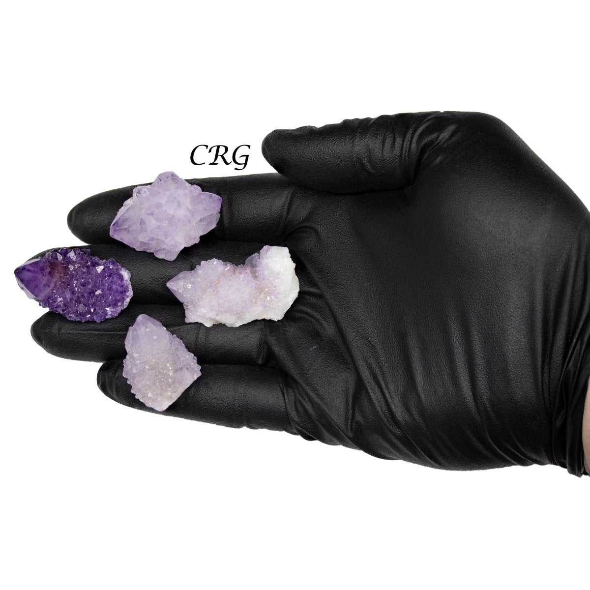 8 OZ LOT - Mixed Spirit Quartz Clusters And Amethyst / 1.5-3" AVG