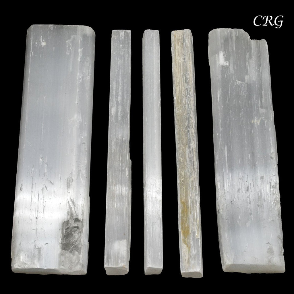 Rough Selenite Sticks Rough 7.5 to 8. In (2 Kilo)