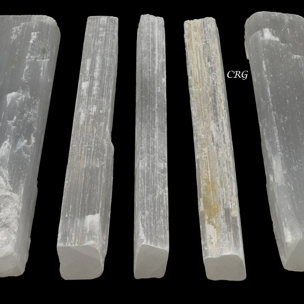 Rough Selenite Sticks Rough 7.5 to 8. In (2 Kilo)