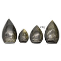 Golden Sheen Obsidian Flames / 2-3" AVG - 1 LB. LOT