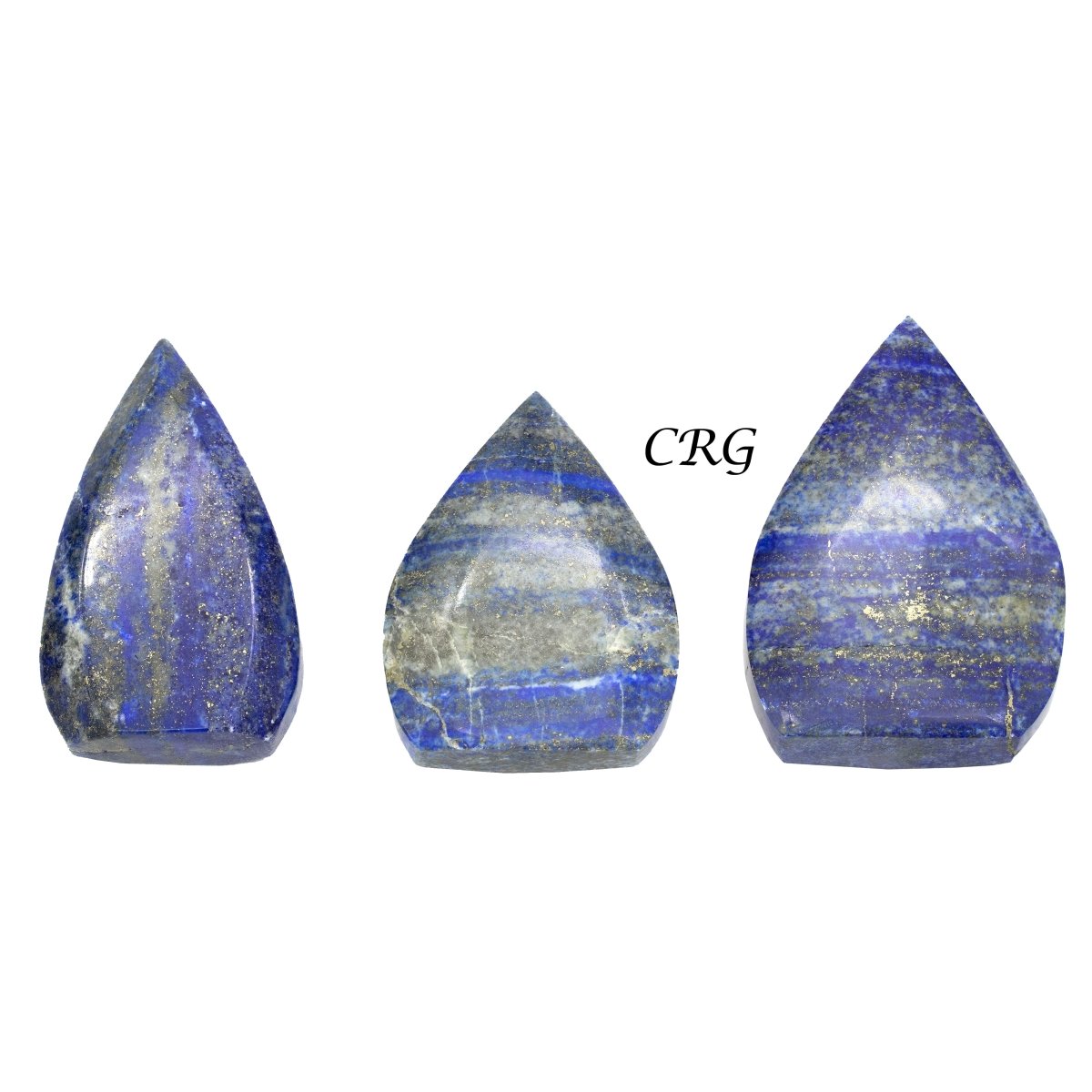 Lapis Lazuli Polished Flames / 3-4" AVG - 1 LB. LOT