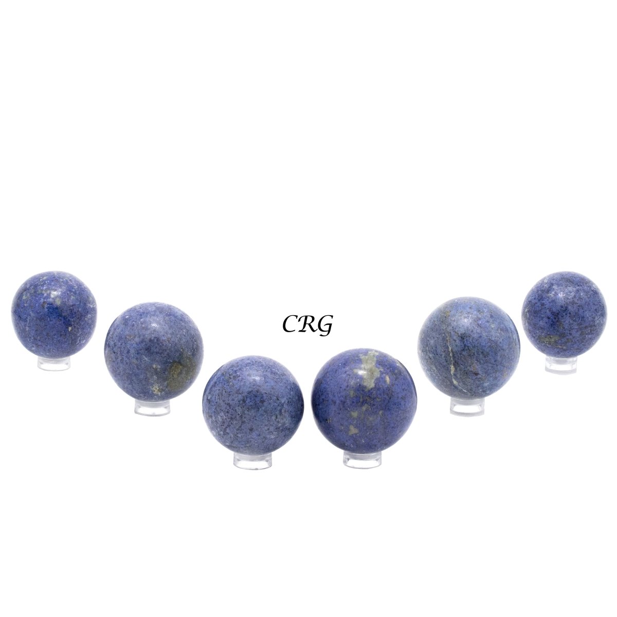 Dumortierite Spheres / 30mm AVG - 1 KILO LOT