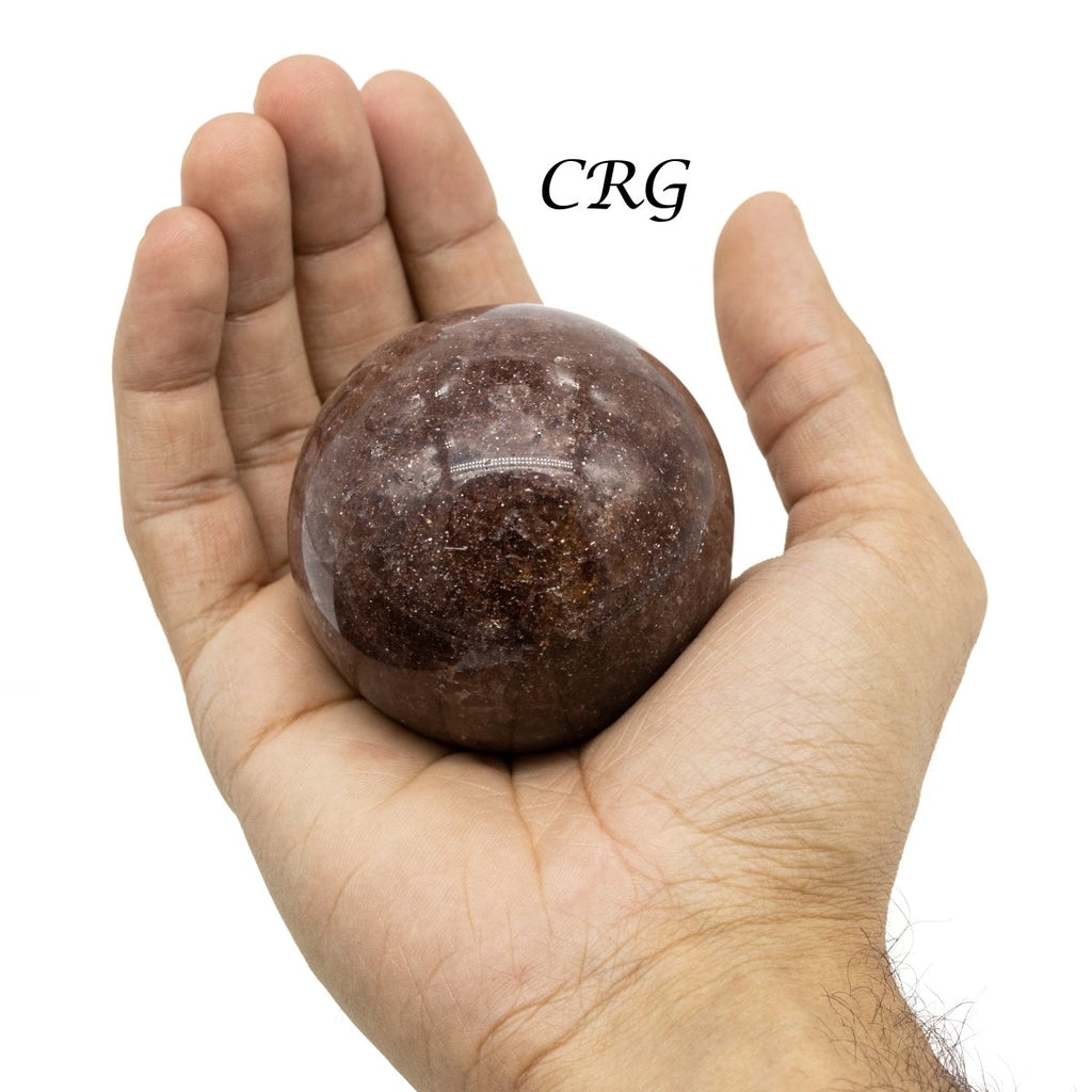 Strawberry Quartz Spheres / 60-80mm AVG - 1 KILO LOT