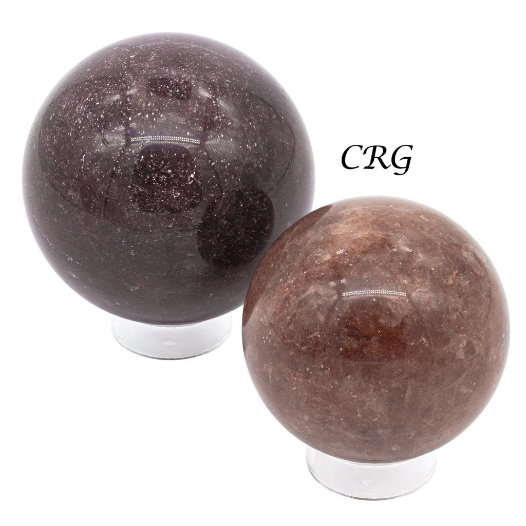 Strawberry Quartz Spheres / 60-80mm AVG - 1 KILO LOT