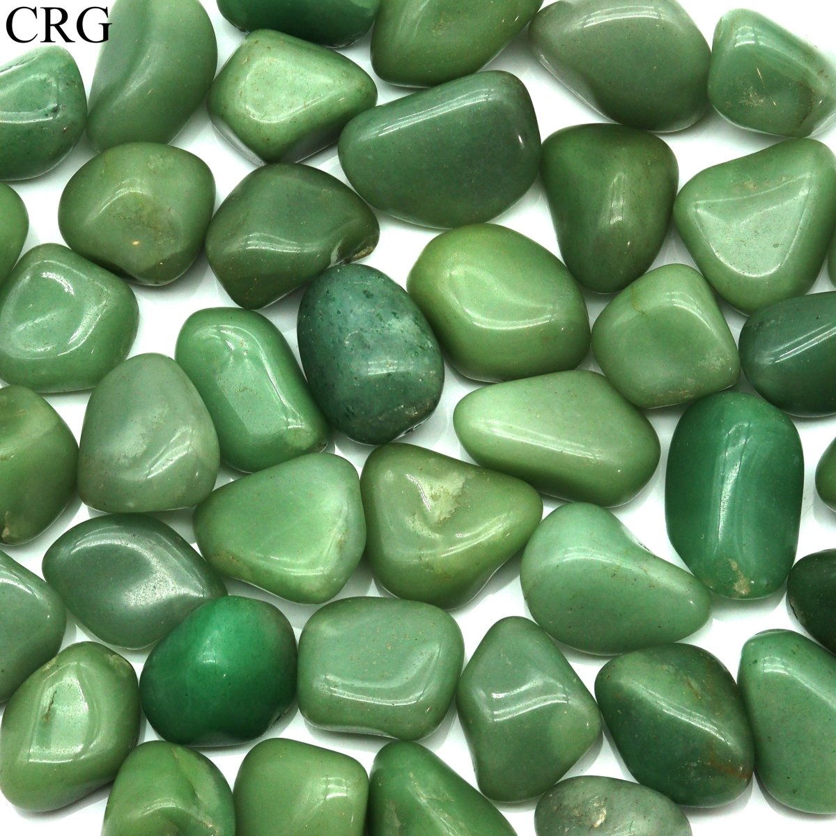 Tumbled Green Quartz / 20-30mm AVG - 1 LB. LOT