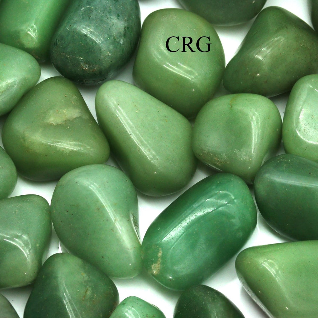Tumbled Green Quartz / 20-30mm AVG - 1 LB. LOT