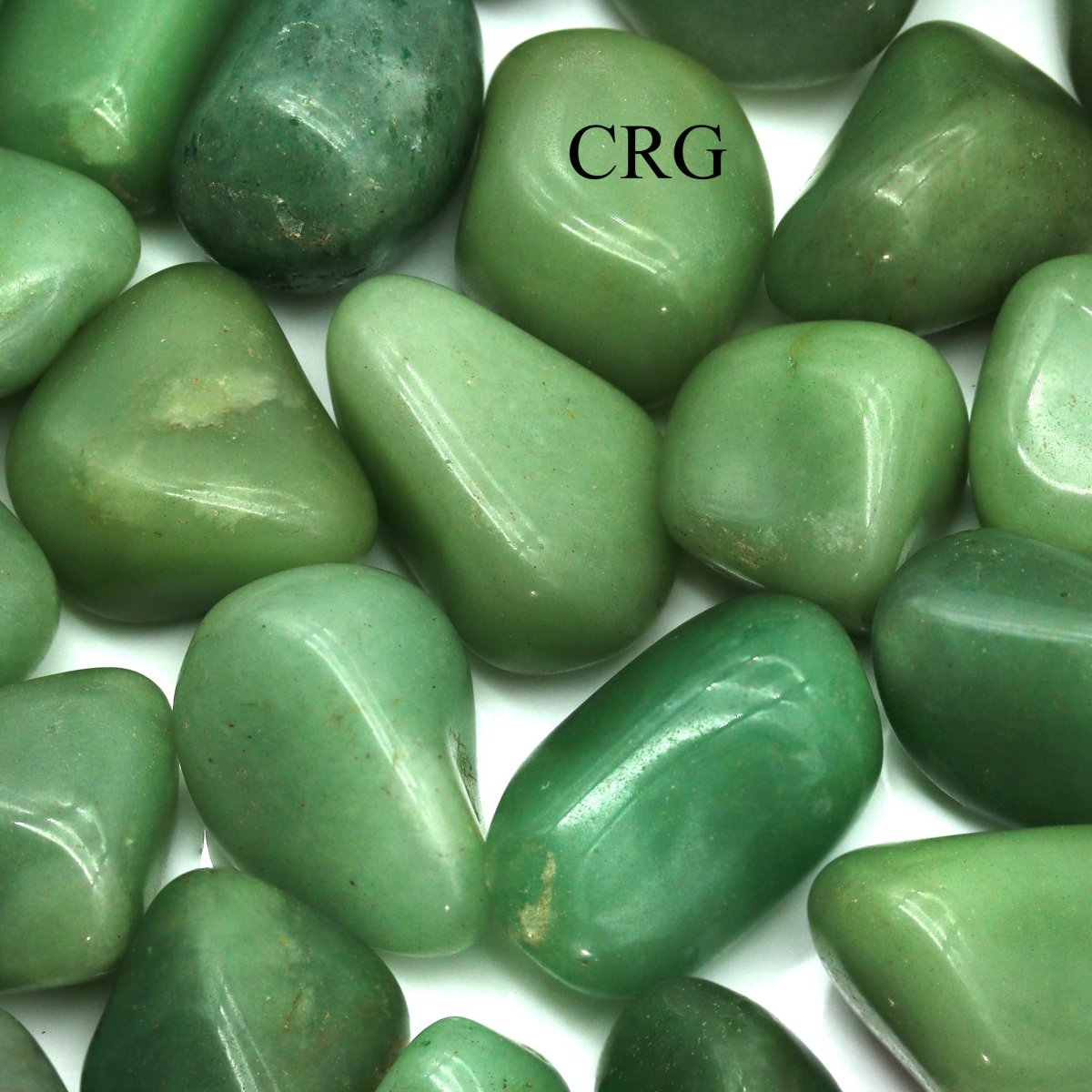Tumbled Green Quartz / 20-30mm AVG - 1 LB. LOT