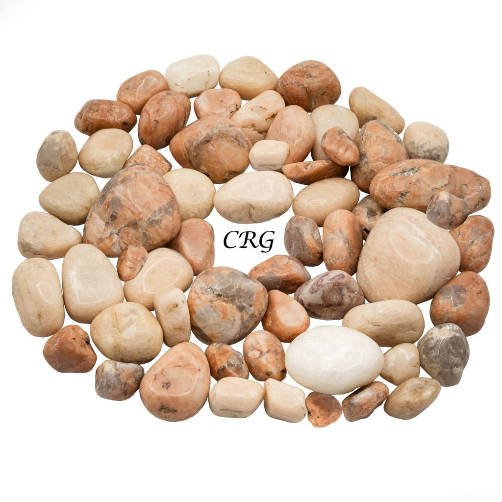Tumbled Mixed Moonstone / 20-40mm AVG - 1 KILO LOT