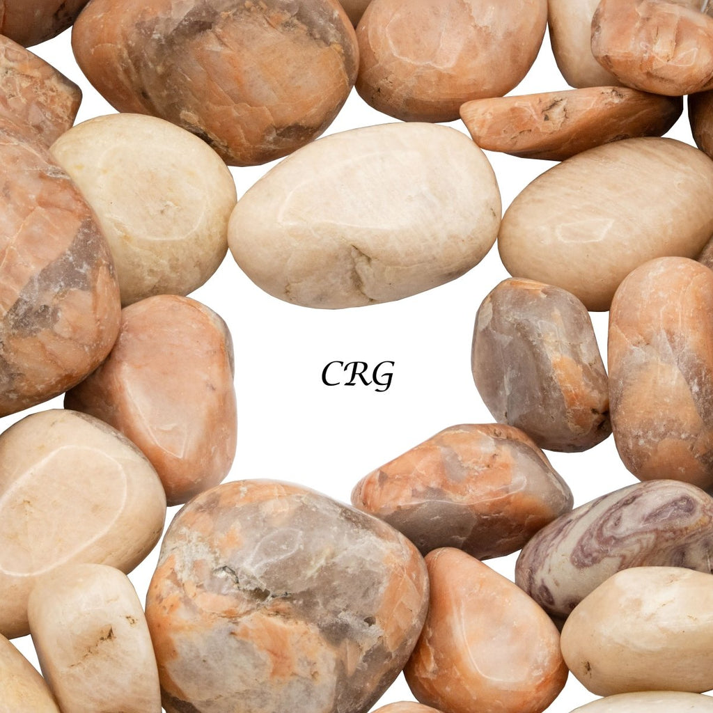 Tumbled Mixed Moonstone / 20-40mm AVG - 1 KILO LOT