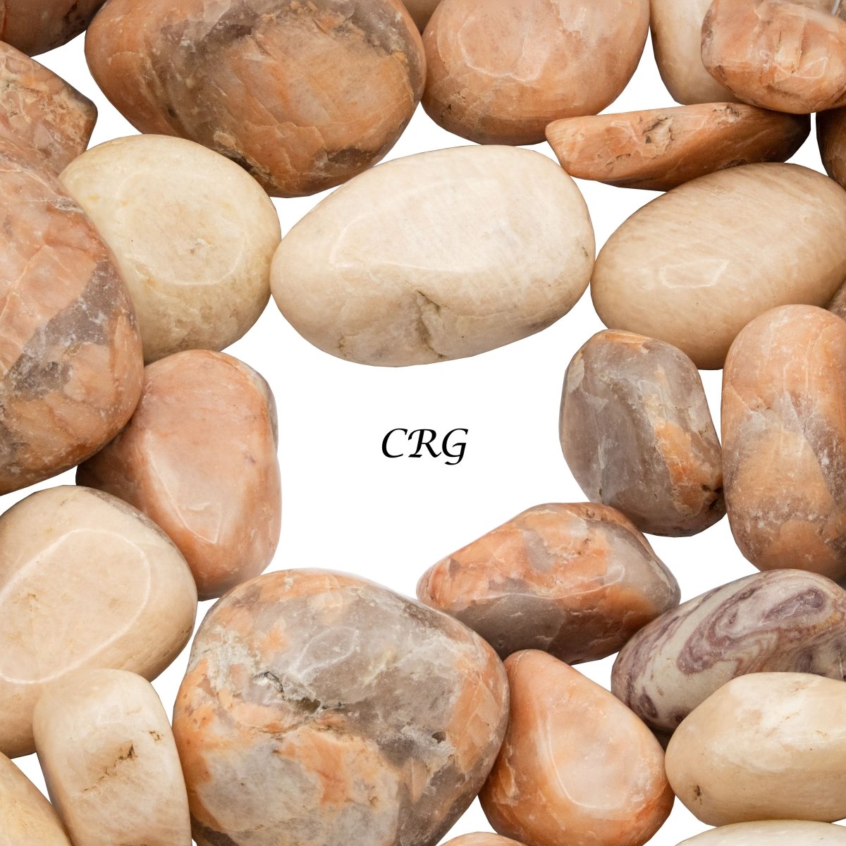Tumbled Mixed Moonstone / 20-40mm AVG - 1 KILO LOT