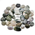 Tumbled Moss Agate / 20-40mm AVG - 1 KILO LOT