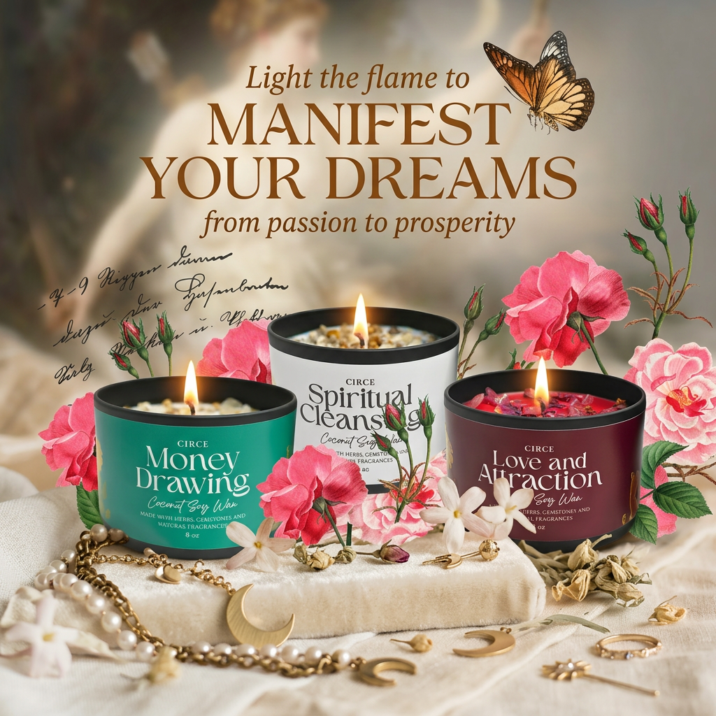 Home Blessing Candle — 8‑oz Harmony & Protection