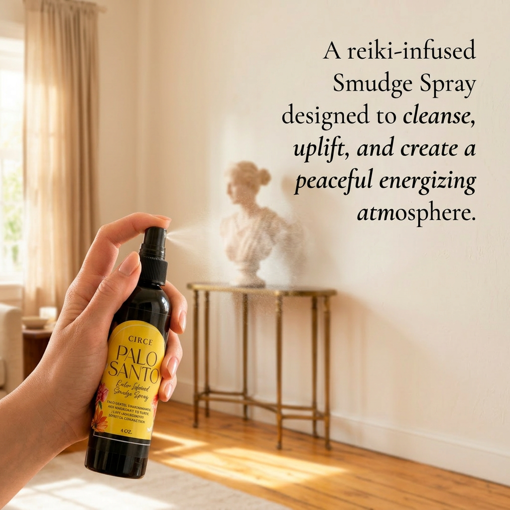 Palo Santo Cleansing Spray — Spiritual Energy Clearing Mist