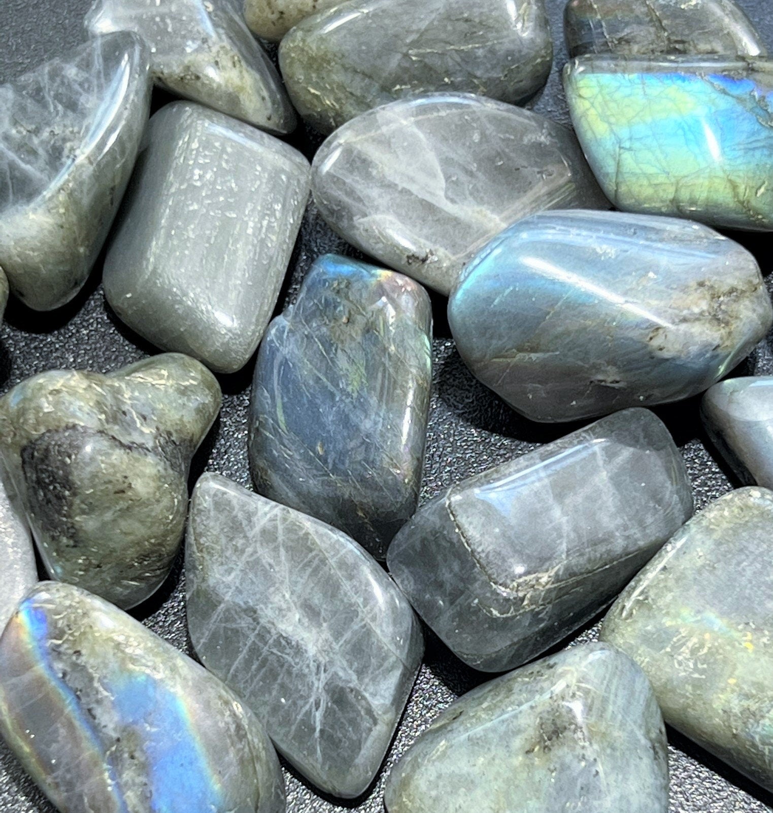 Labradorite Tumbled Stones (By The Piece Or Pound)