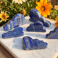 Lapis Lazuli Cloud Shape Carving (Mixed Sizes)
