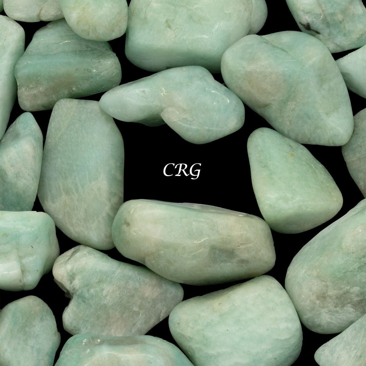 Amazonite Tumbled Rocks (Size 1 to 2 Inches)