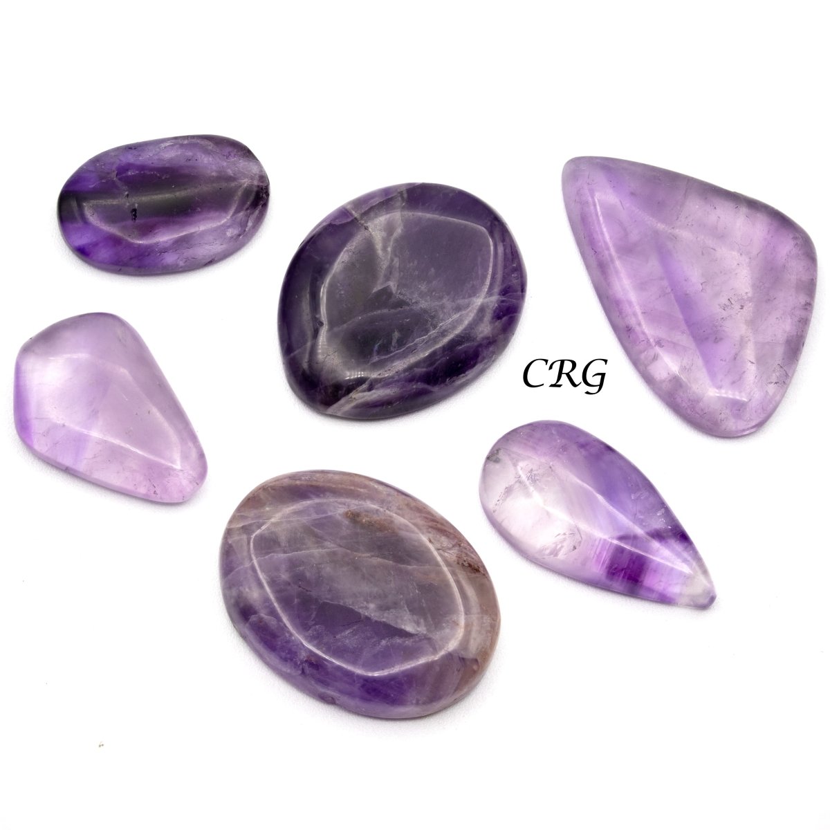 Amethyst Cabochons (75 Grams)