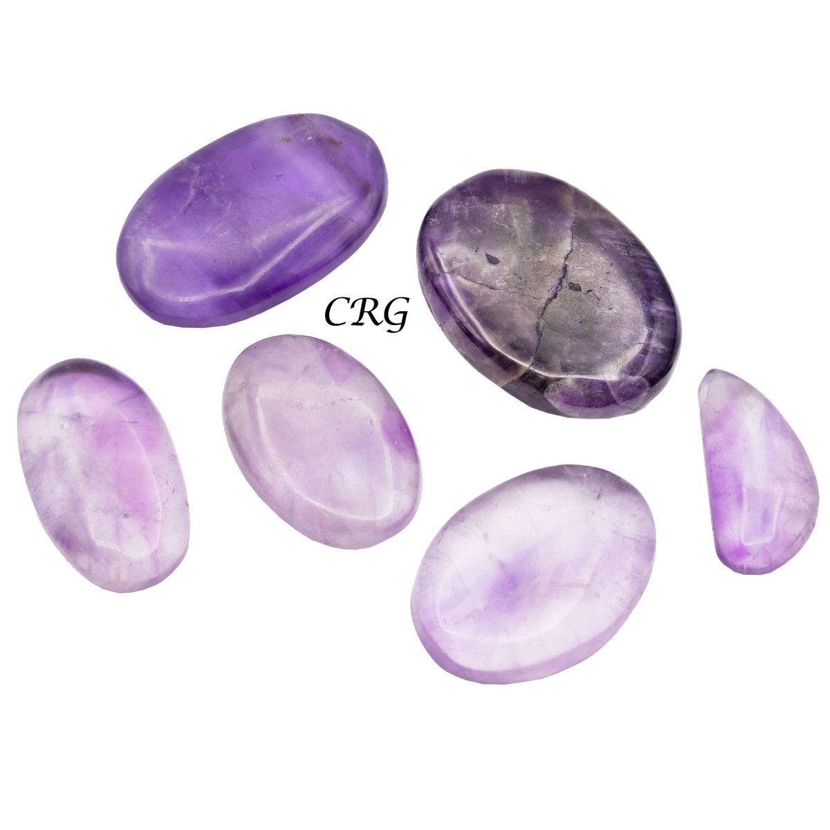 Amethyst Cabochons (75 Grams)