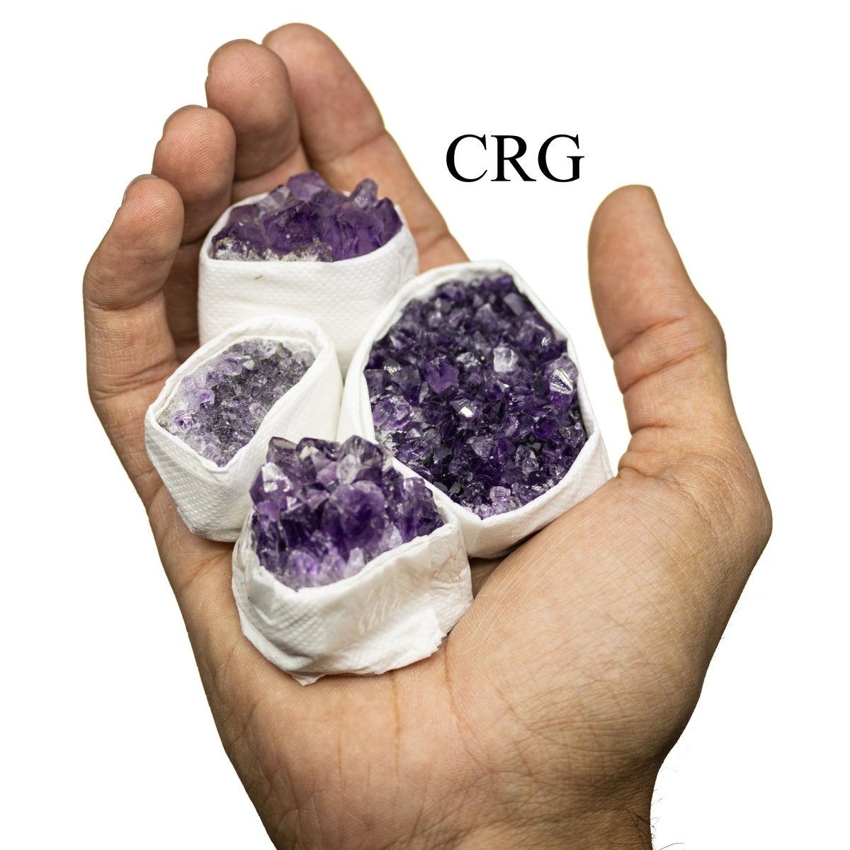 Amethyst Druzy Medium Flat (1 Flat) Size 1 to 3 Inches Bulk Wholesale Lot Crystal Minerals