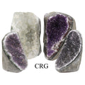 Amethyst Druzy W/ Cut Base And Polished Edges - Mixed Sizes (5 Kilo Lot)