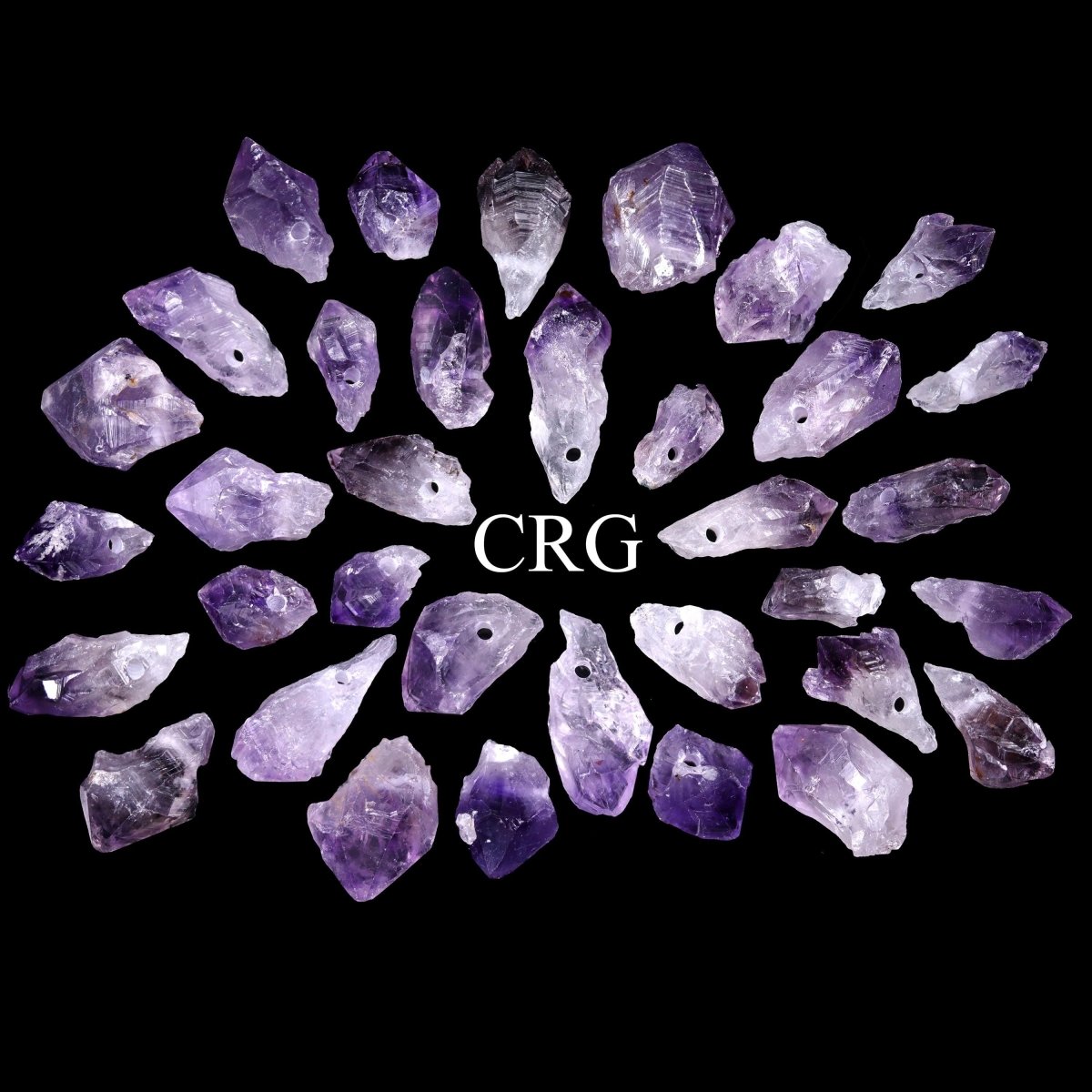 Amethyst Point with Drilled Hole Pendant (1 To 1.75 Inches)