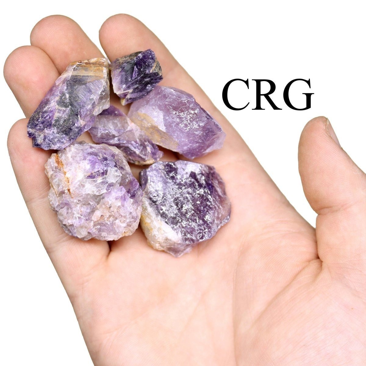 Amethyst Rough Pieces (Size 25 to 40 mm) Crystals Minerals Gemstones