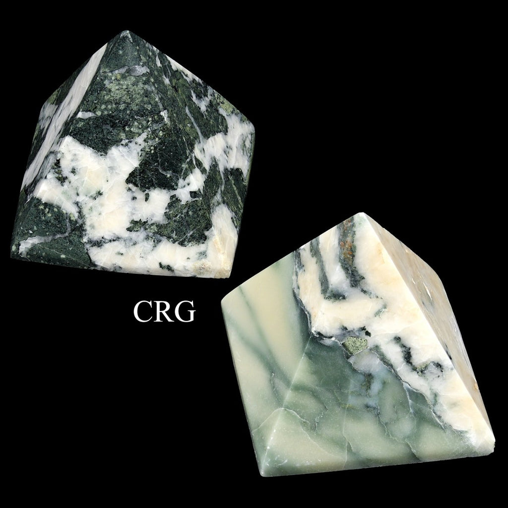 Apatite Pyramid with Inclusions (1 Piece) Size 60 to 70 mm 4-Sided Crystal Gemstone Shape