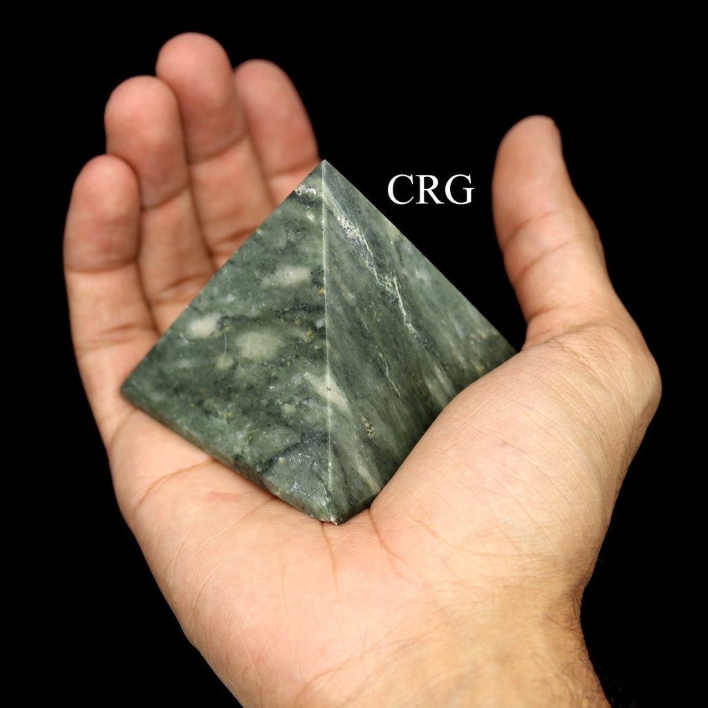 Apatite Pyramid with Inclusions (1 Piece) Size 60 to 70 mm 4-Sided Crystal Gemstone Shape