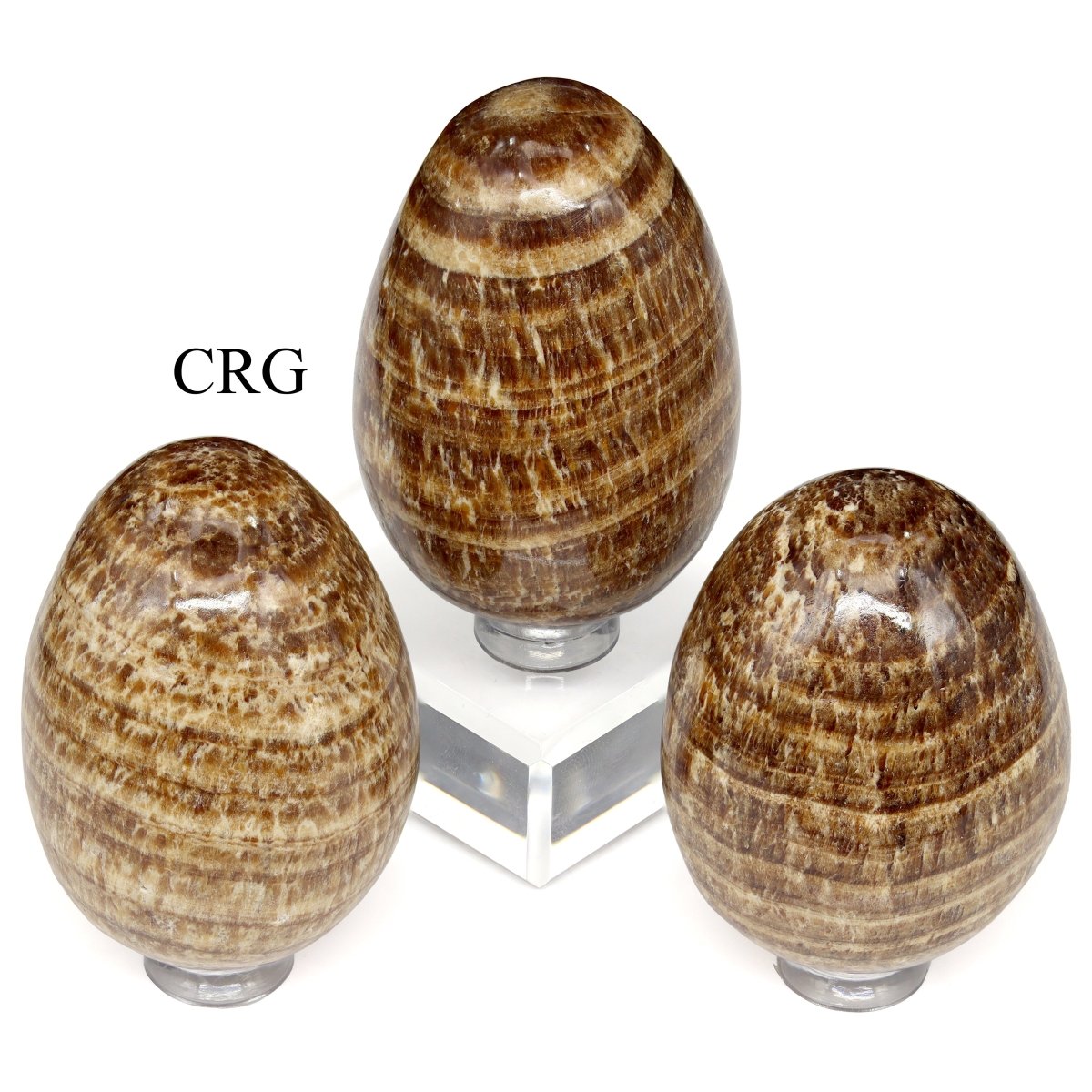 Aragonite Egg (1 Piece) Size 50 mm Crystal Gemstone Shape