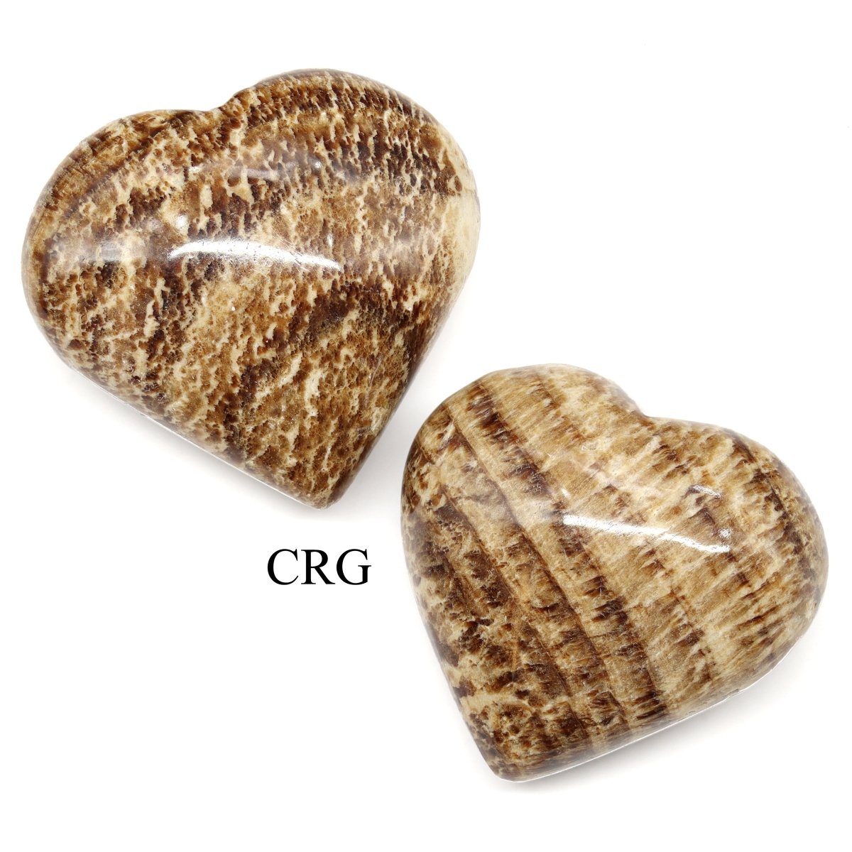 Aragonite Puffy Heart (1 Piece) Size 25 to 30 mm Crystal Gemstone Shape