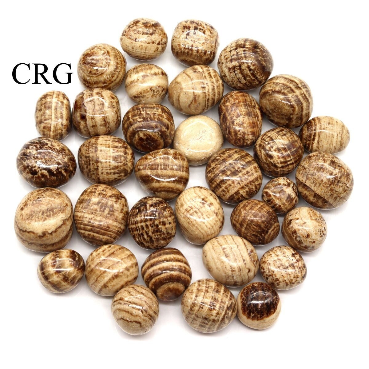 Aragonite Tumbled Pieces (Size 20 to 35 mm) Crystals Minerals Gemstones