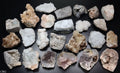Assorted Zeolite Flat (24 Pieces) Size 1 to 3 Inches Mixed Crystal Gemstones