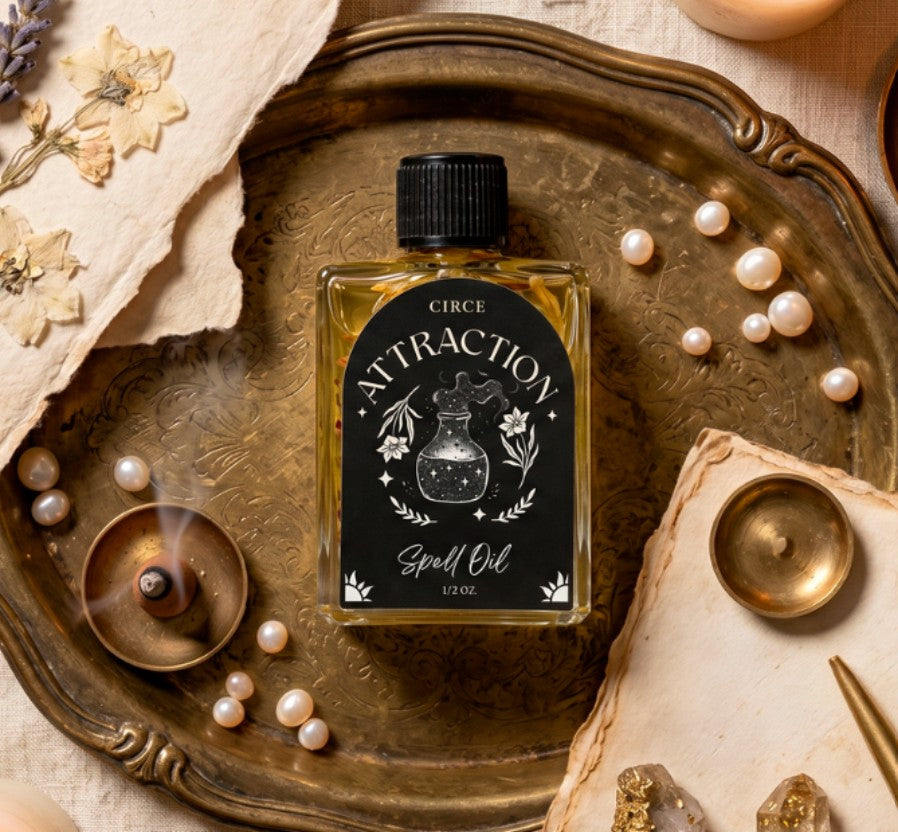 Attraction Spell Oil — Magnetism & Romance Ritual Oil