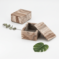 Banded Onyx Jewelry Rectangle Box (1 Piece) (4 by 3 Inches)