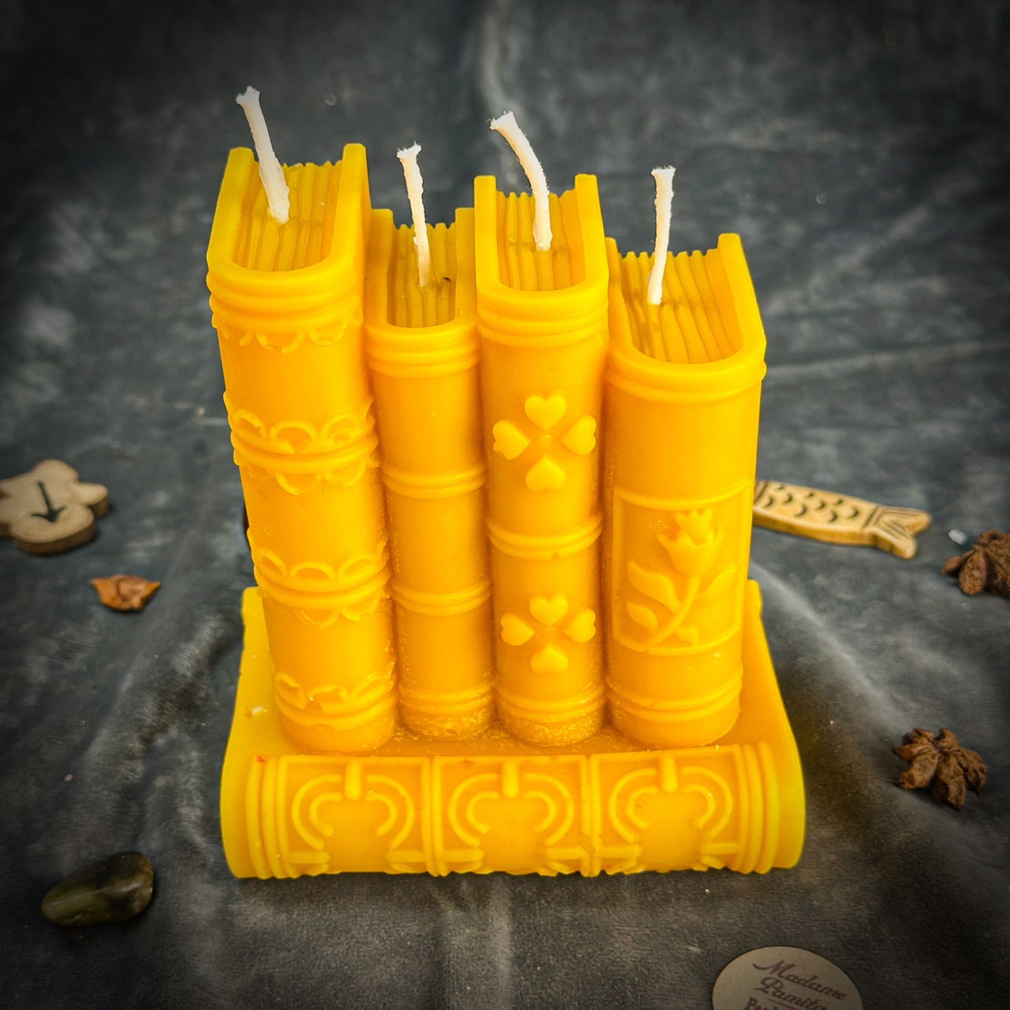 Books of Magic Candle Spell Kit - Learning, Writing & Creativity