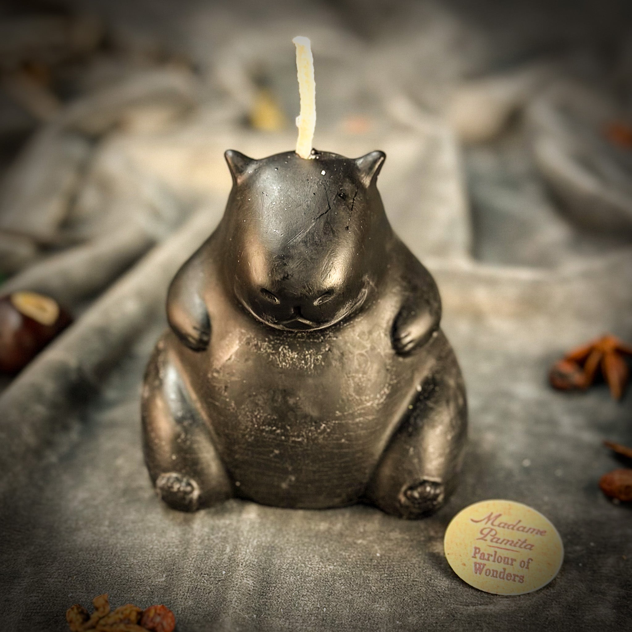 Cuddly Capybara Cooperation Candle Spell Kit - Harmony & Teamwork