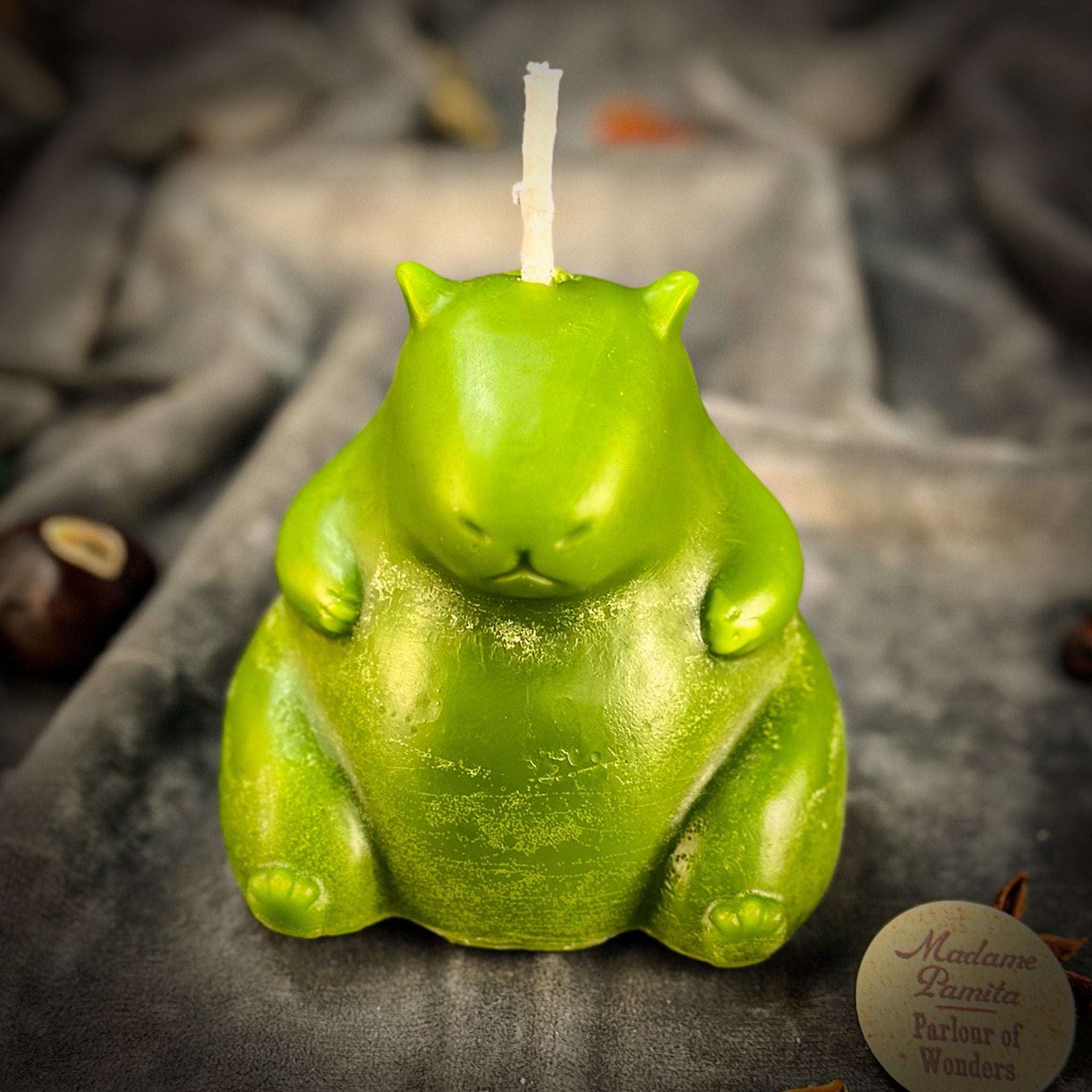 Cuddly Capybara Cooperation Candle Spell Kit - Harmony & Teamwork