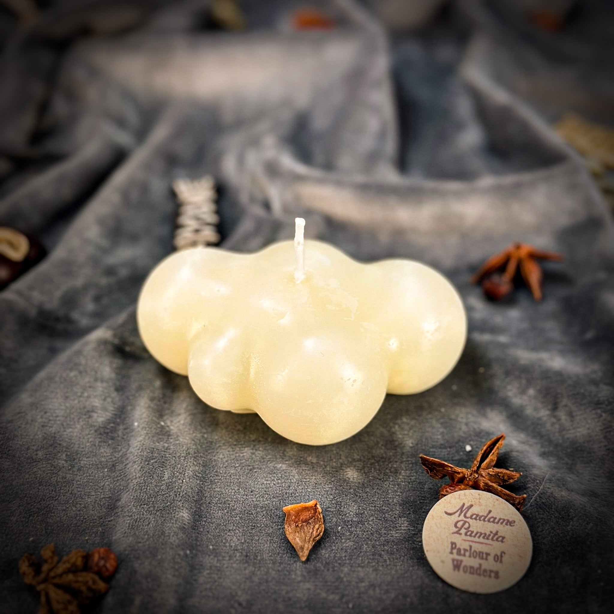 Dreamy Cloud Candle Spell Kit - Dreamwork & Relaxation Magic