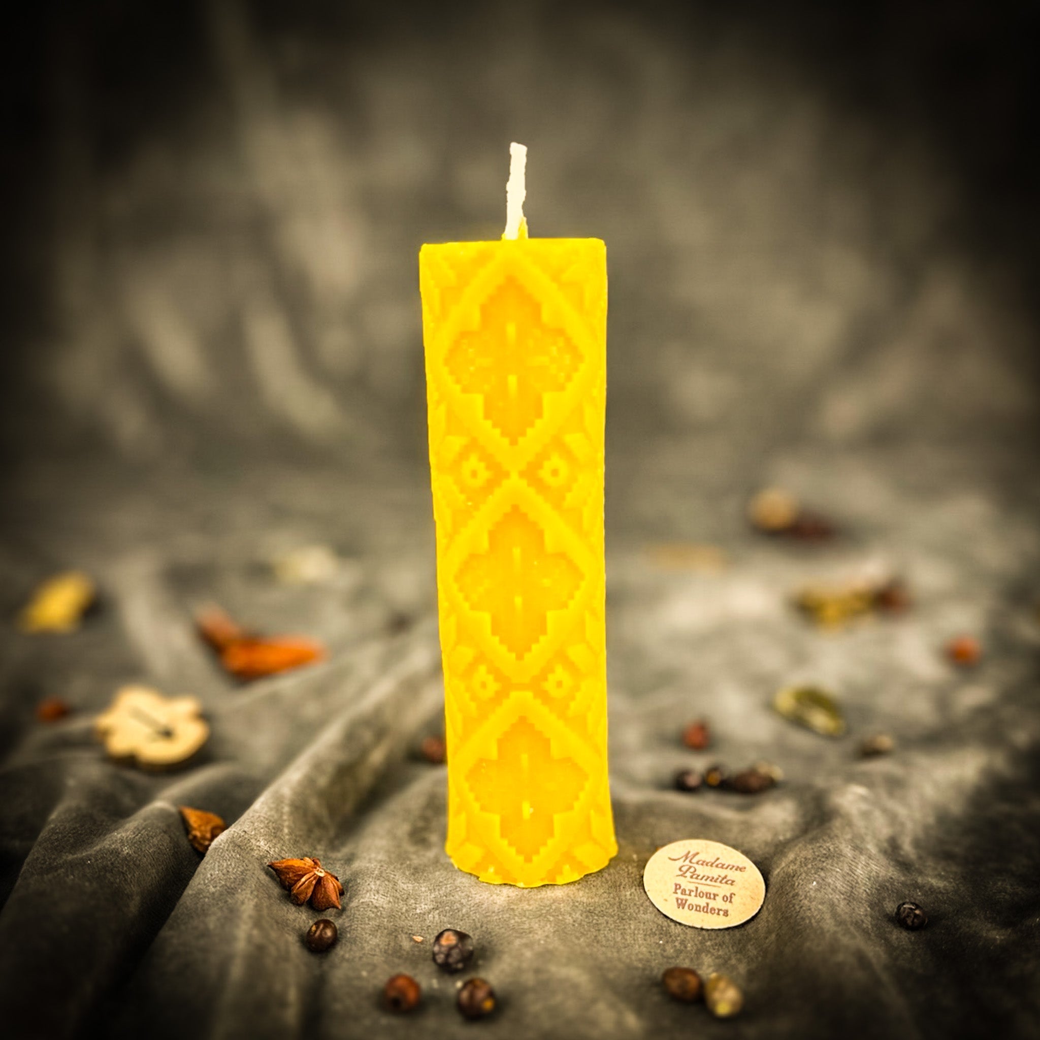 Khrest Cross of Protection and Plenty Pillar Candle Spell Kit - Sacred Balance & Abundance Magic
