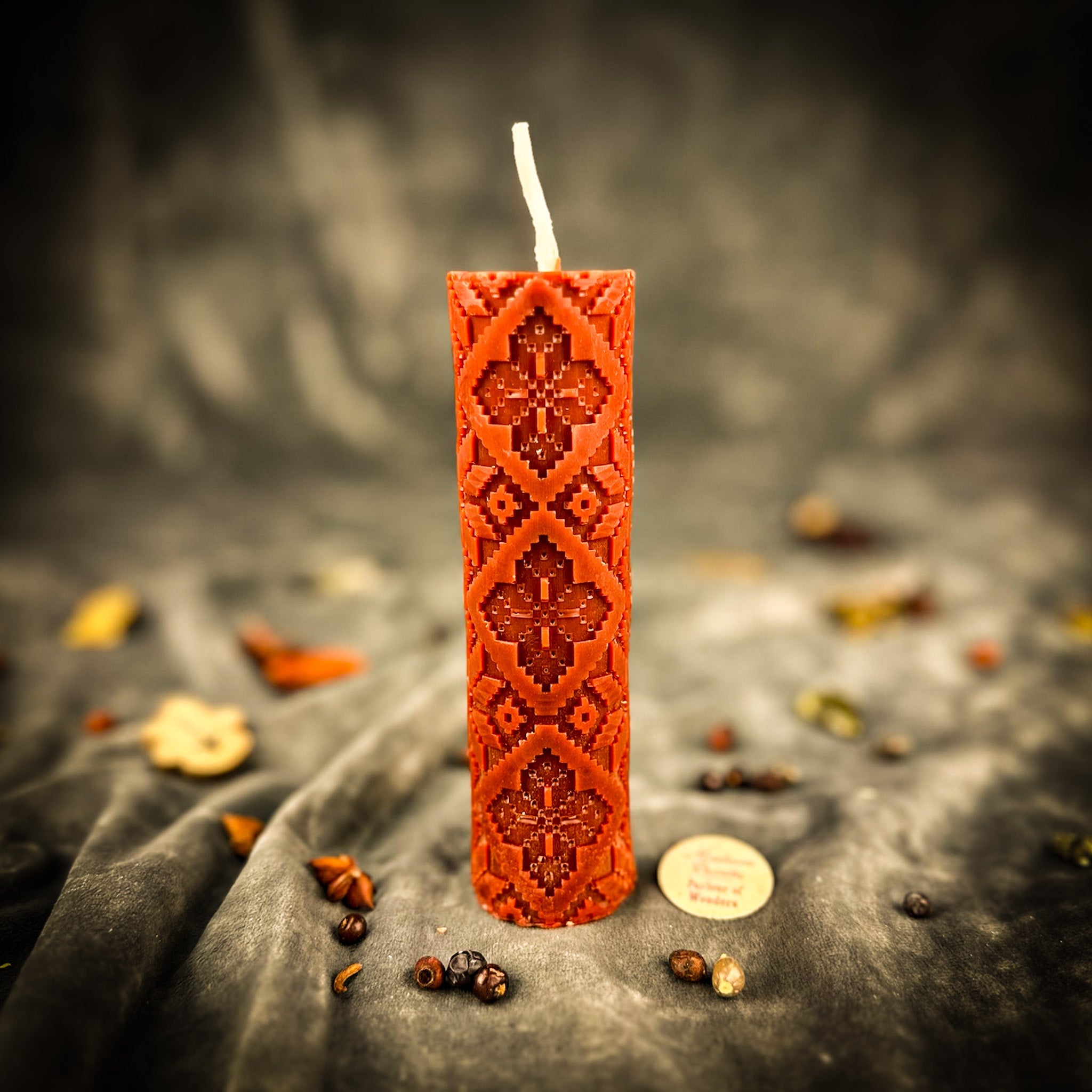 Khrest Cross of Protection and Plenty Pillar Candle Spell Kit - Sacred Balance & Abundance Magic