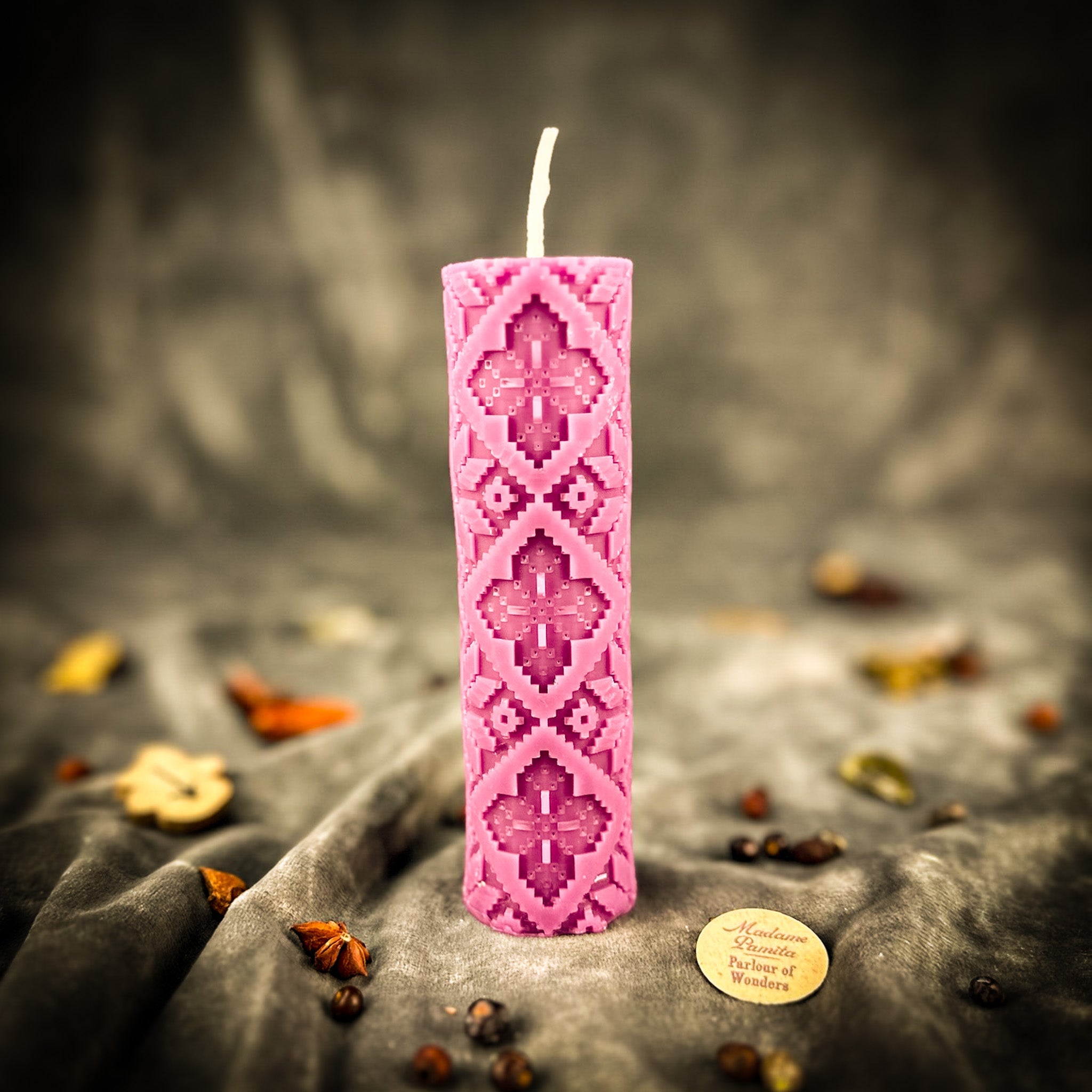Khrest Cross of Protection and Plenty Pillar Candle Spell Kit - Sacred Balance & Abundance Magic