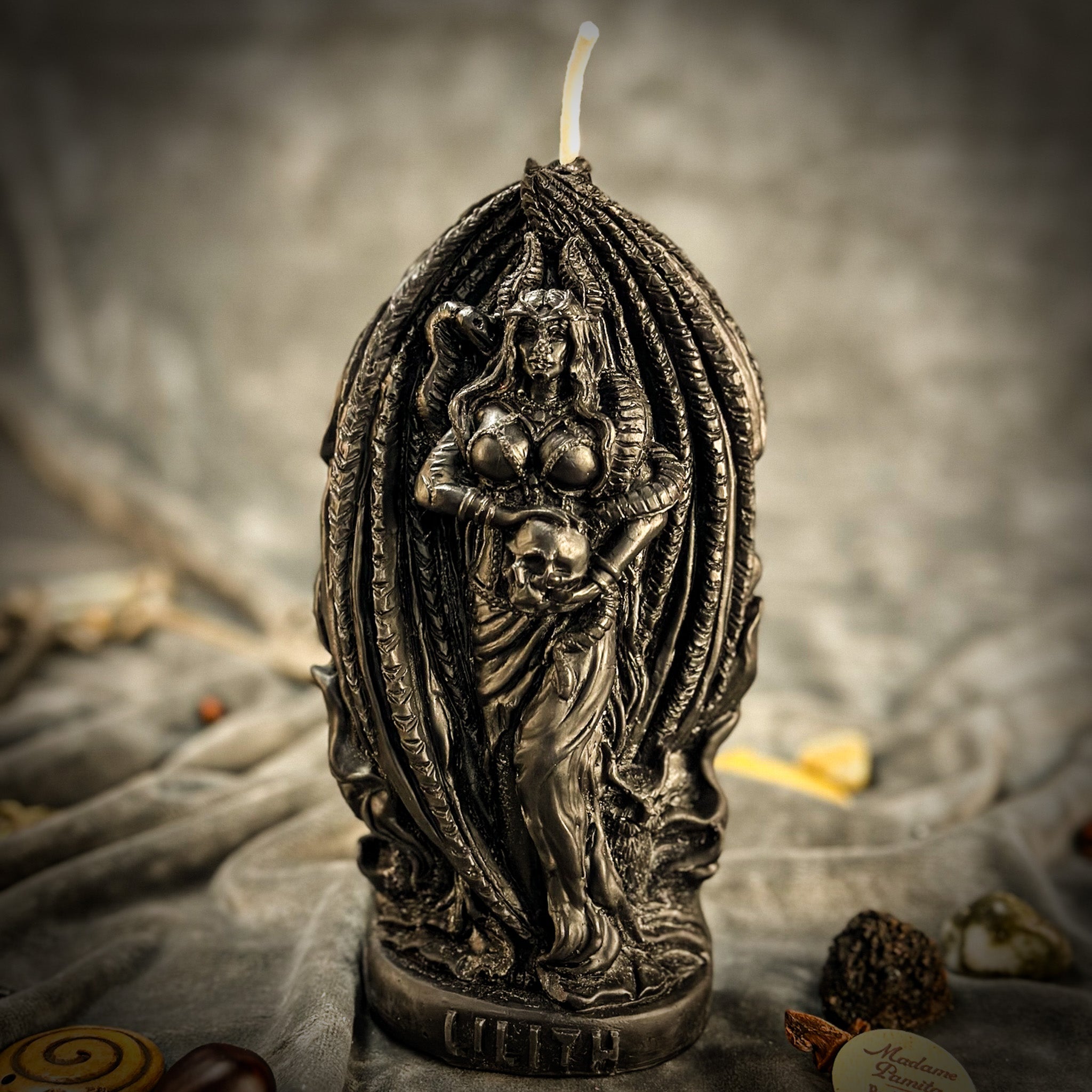Lilith Feminine Empowerment Candle Spell Kit - Independence & Goddess Magic