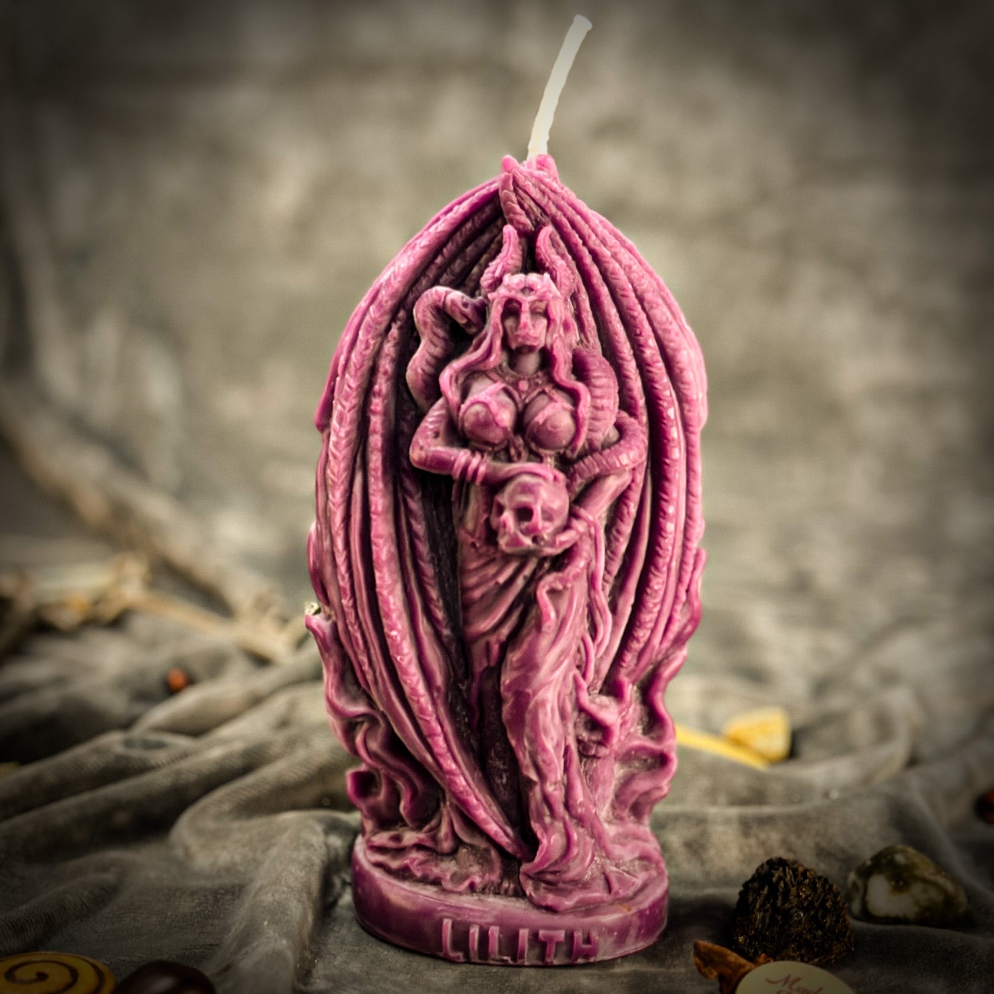 Lilith Feminine Empowerment Candle Spell Kit - Independence & Goddess Magic