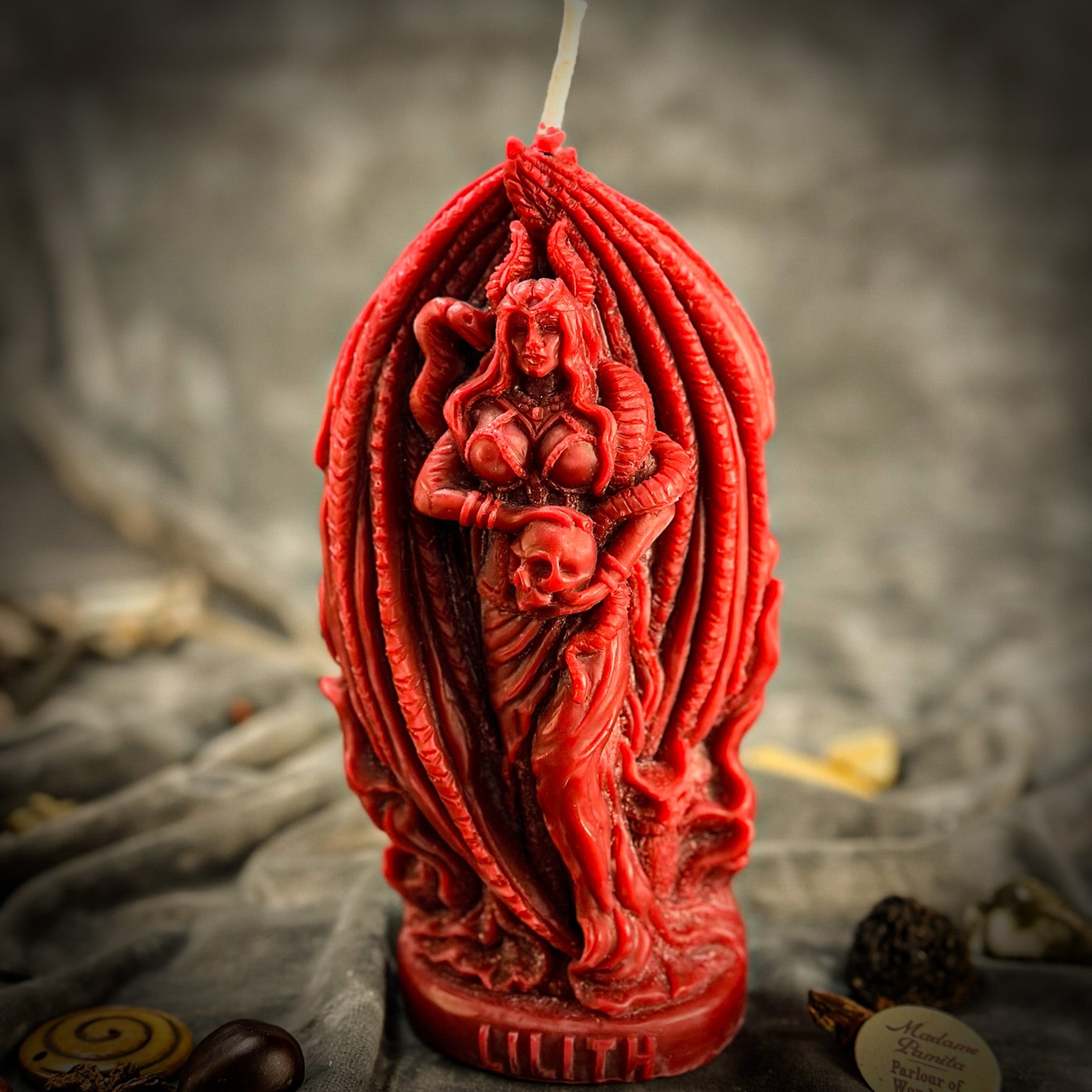 Lilith Feminine Empowerment Candle Spell Kit - Independence & Goddess Magic